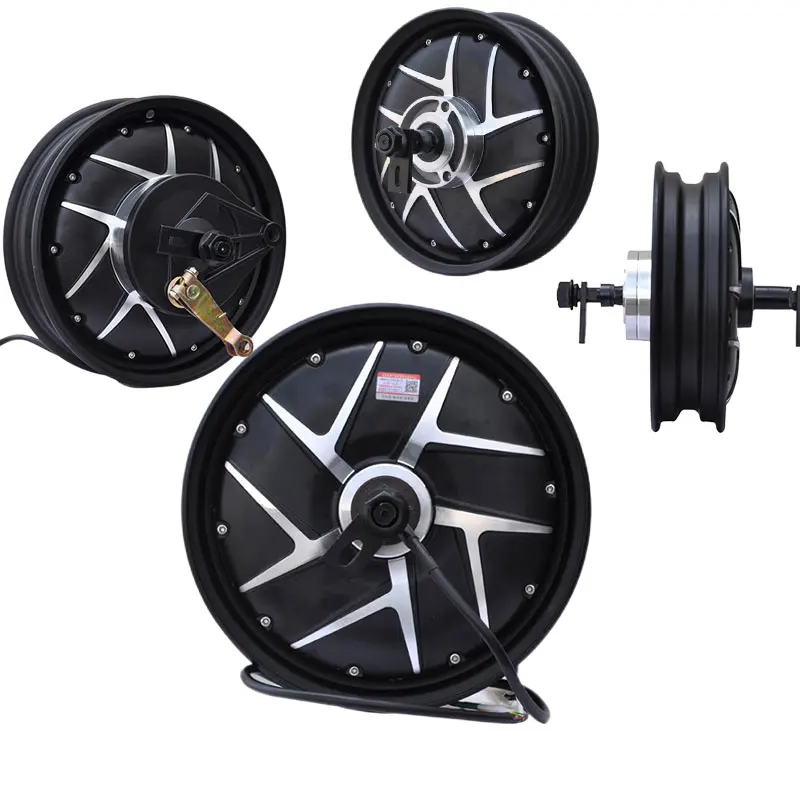 10 Inch 1000W Electric Vehicle Hub Drum Brake High-Power Brushless Dc Electric Motorcycle Motor