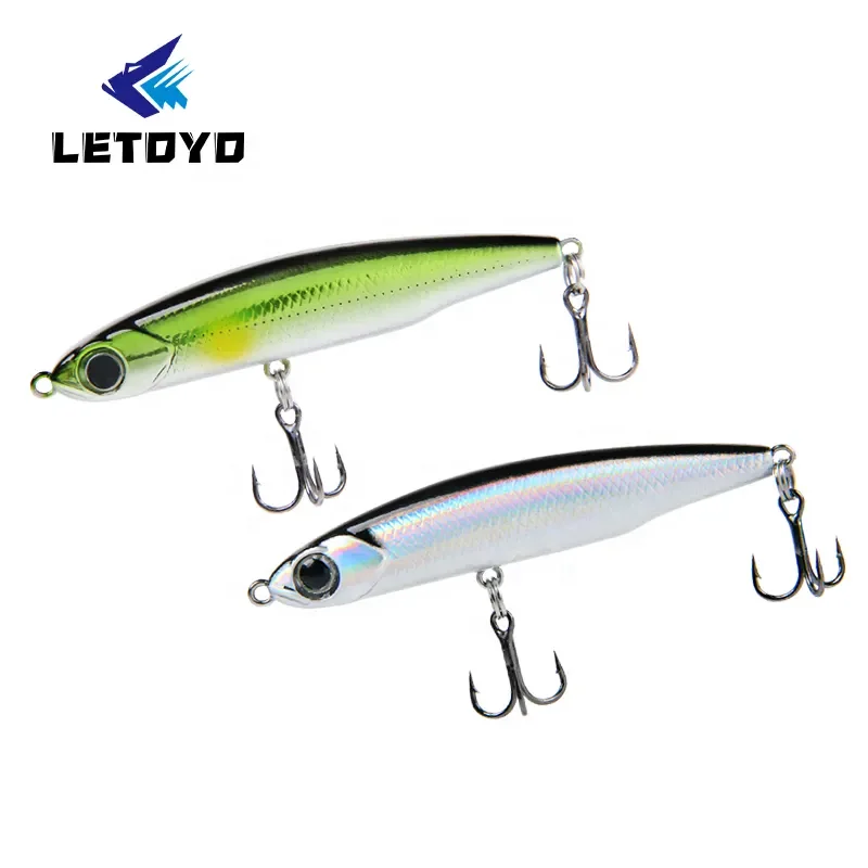 LETOYO Тонущая приманка для карандашей 3 5 г/5 4 г/8 г литье на берег длинное искусственный карандаш морской рыбалки
