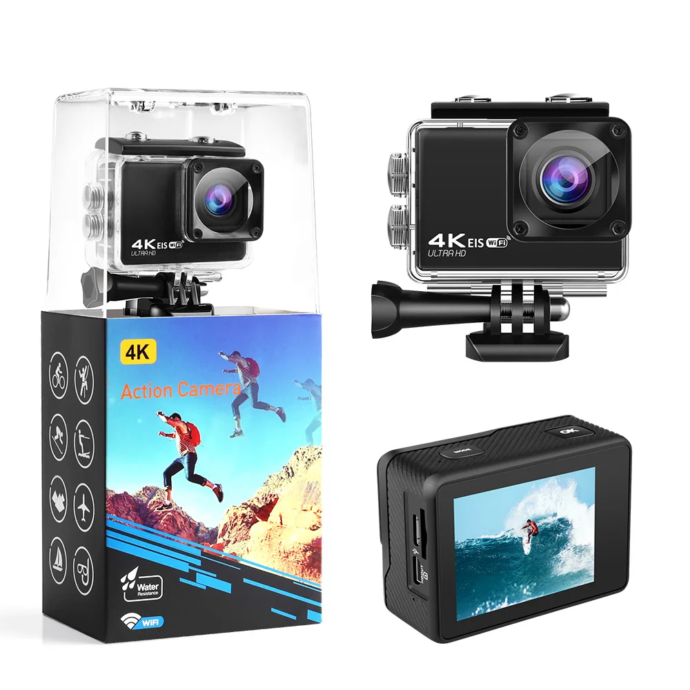 China manufacturers sports camera real 4k 30fps 60fps high definition action camera