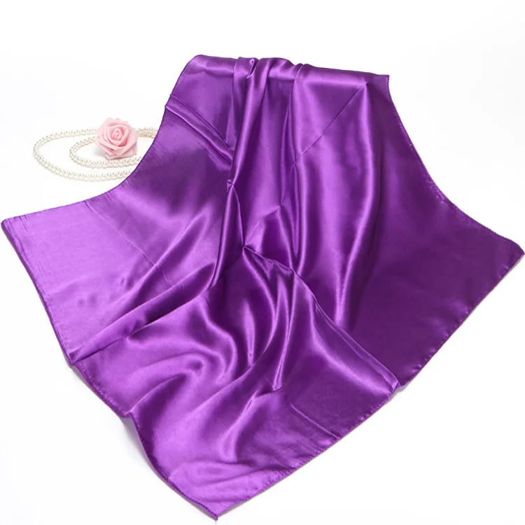 Custom Printed Paisley Polyester Cotton Bandana Square Scarf Luxury Flower Printing Silk Hair Bandana With Logo