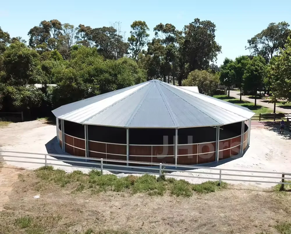 Affordable 4 610-horse Walker Variable Speed Control Horse Training Equipment with or without Roof