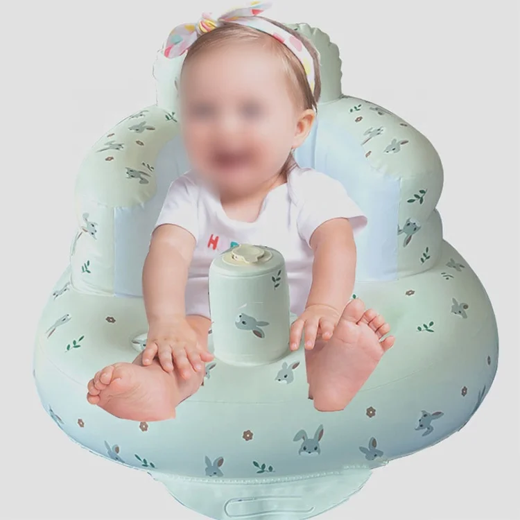 BS-t 55*52*40cm inflatable baby chair for baby sitting training Inflatable Seat for Babies Back Support Sofa Toddler Chair