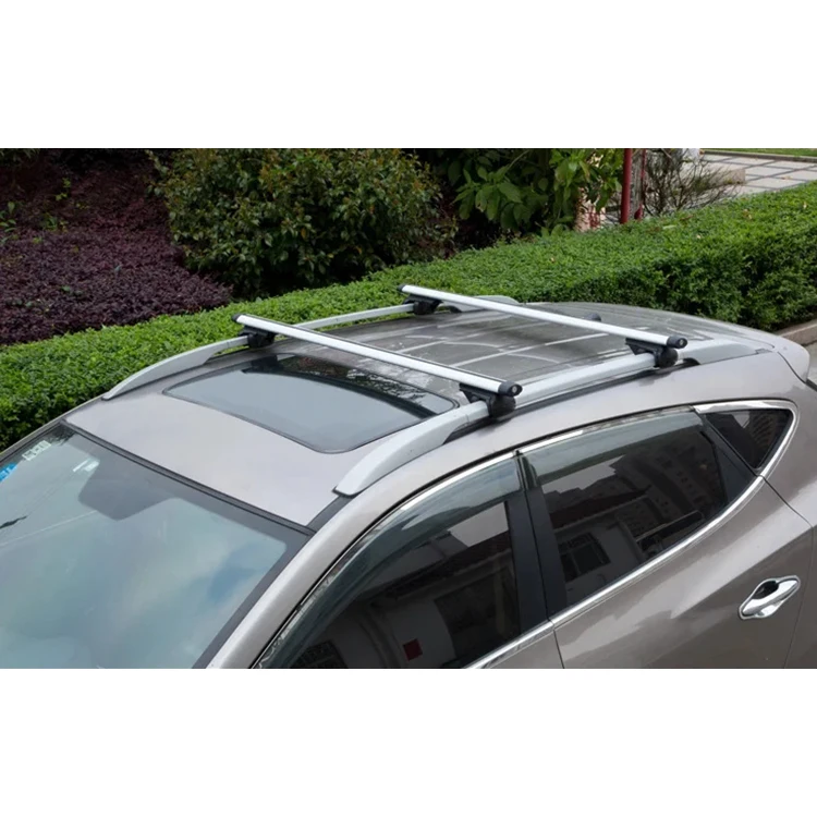 Wholesale Universal Roof Rack Mounting Brackets Adjustable Aluminum Alloy Silver Roof Racks For Toyota Hiace