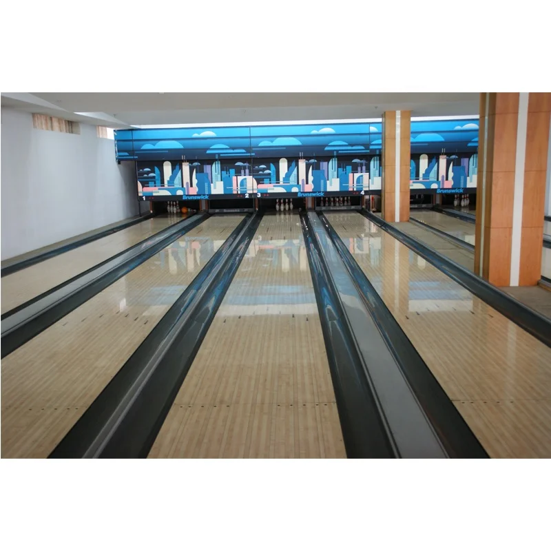 Synthetic Bowling Lanes AMF Bowling Lane Laminate for Bowling Lane