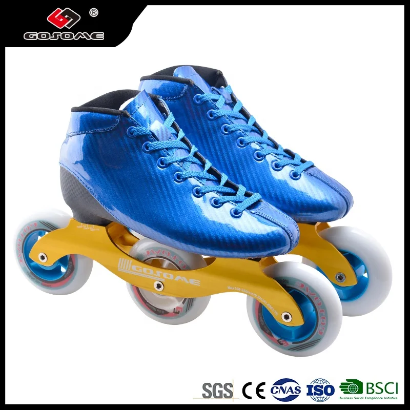Gosome GX-1602C встроенный кататься на коньках скорости для малышей и детей свободный стиль слалом