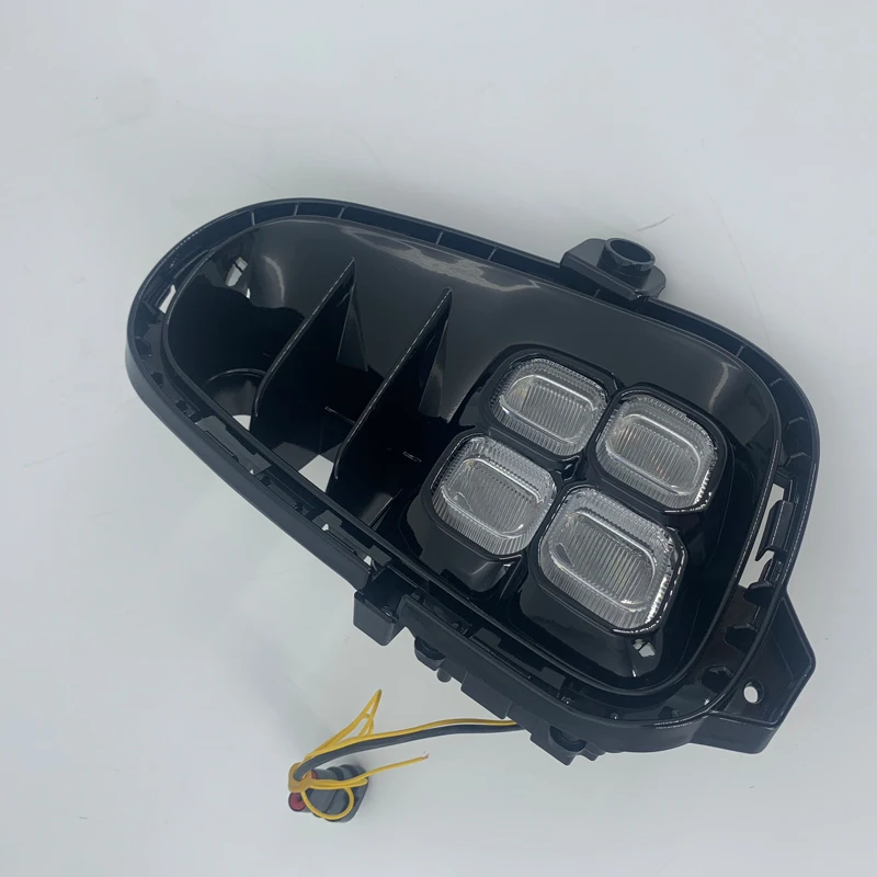 Car Accessories Daytime Running Light LED DRL With Driving Turning Fog Lamp For Kia Rio 2018
