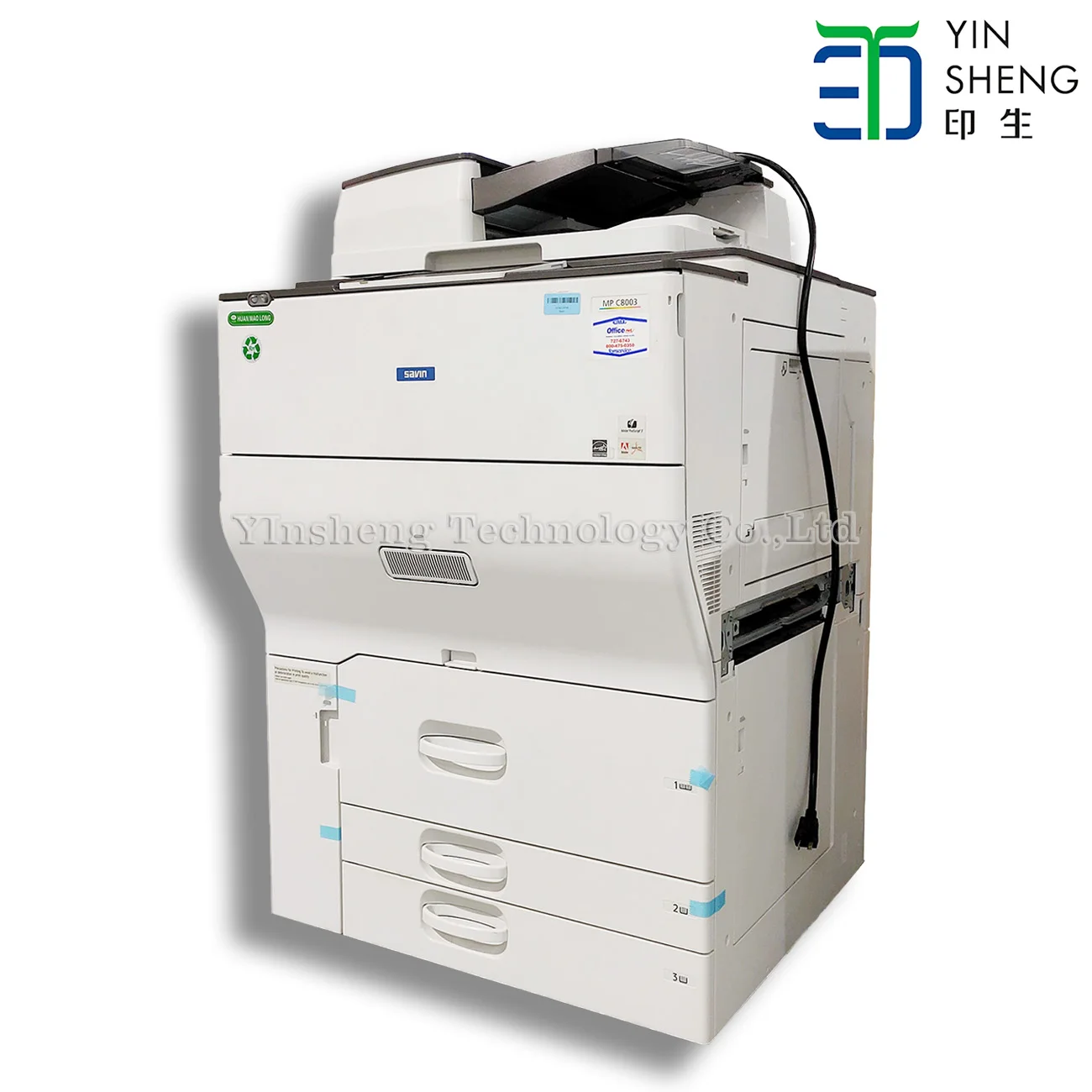 Ricoh MPC 8003 Used Photocopy Machine RICOH Aficio MP C8003 Refurbished Color Copier Machine