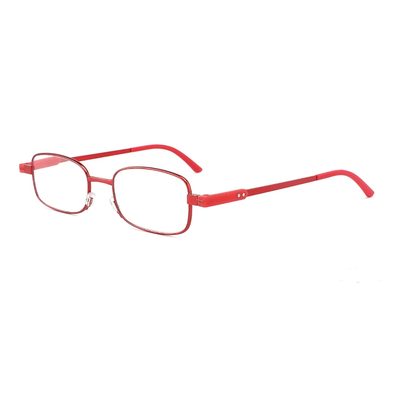 Portable ultra-light ultrathin metal frame bulk women men reading glasses anti blue light