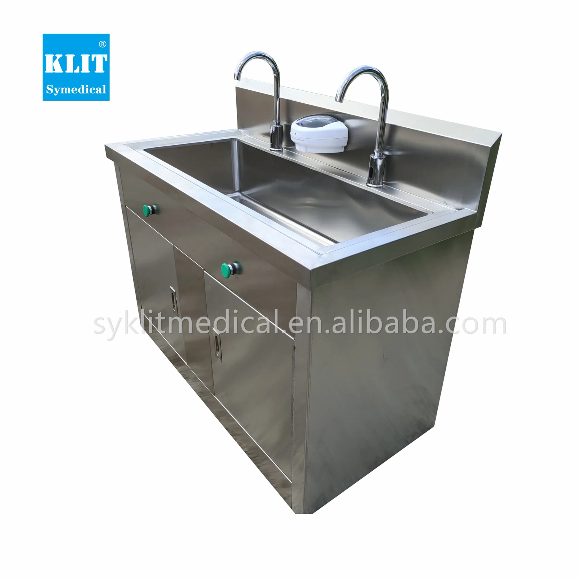 Laboratory operating room wash sink automatic induction disinfection stainless steel wash basin