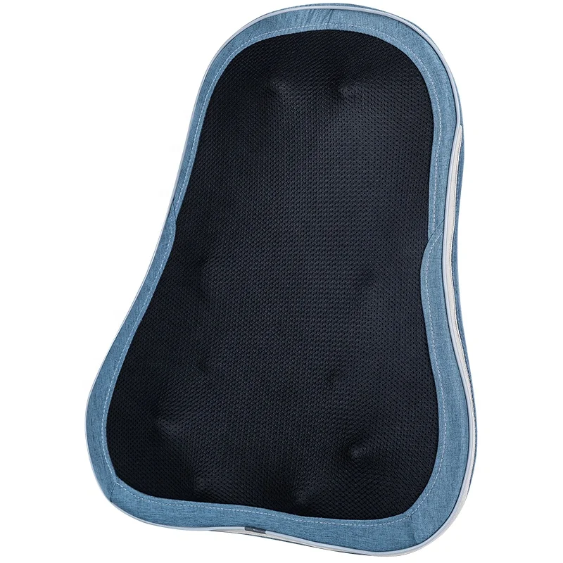 Health care amazon best selling korea heated tourmaline compress heating massage car seat cushion mat body massage