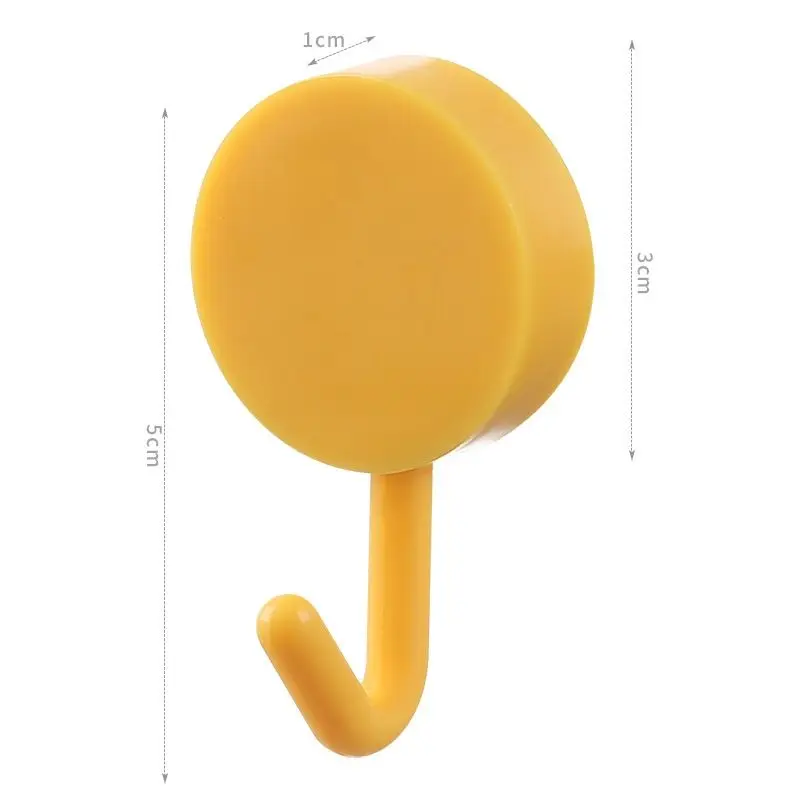 Waterproof Hooks Self Adhesive Hooks Bathroom Kitchen Home Hanging Hooks & Rails