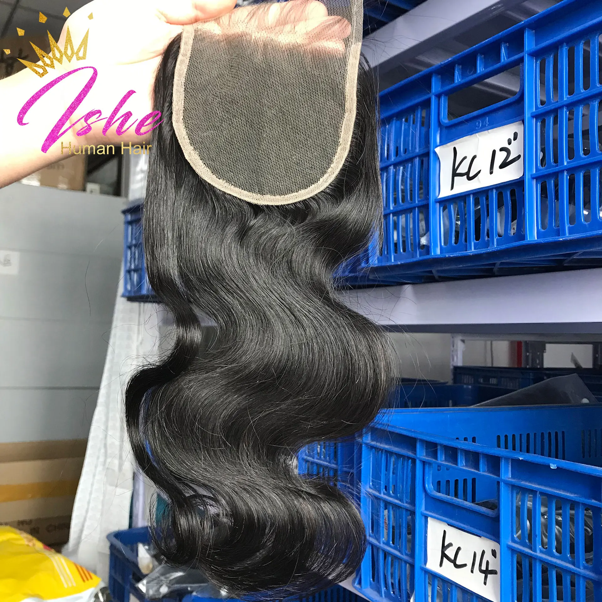 
Wholesale Cuticle aligned virgin human Unprocessed HD lace hair large stock 