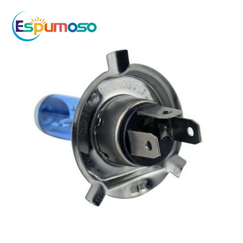 Галогенная Синяя Лампа H4 1156 1157 BA15S 12 в 21 Вт T5 T10 S25, прозрачное стекло для универсальных автомобильных поворотников, стоп-сигналов, фонарей заднего хода