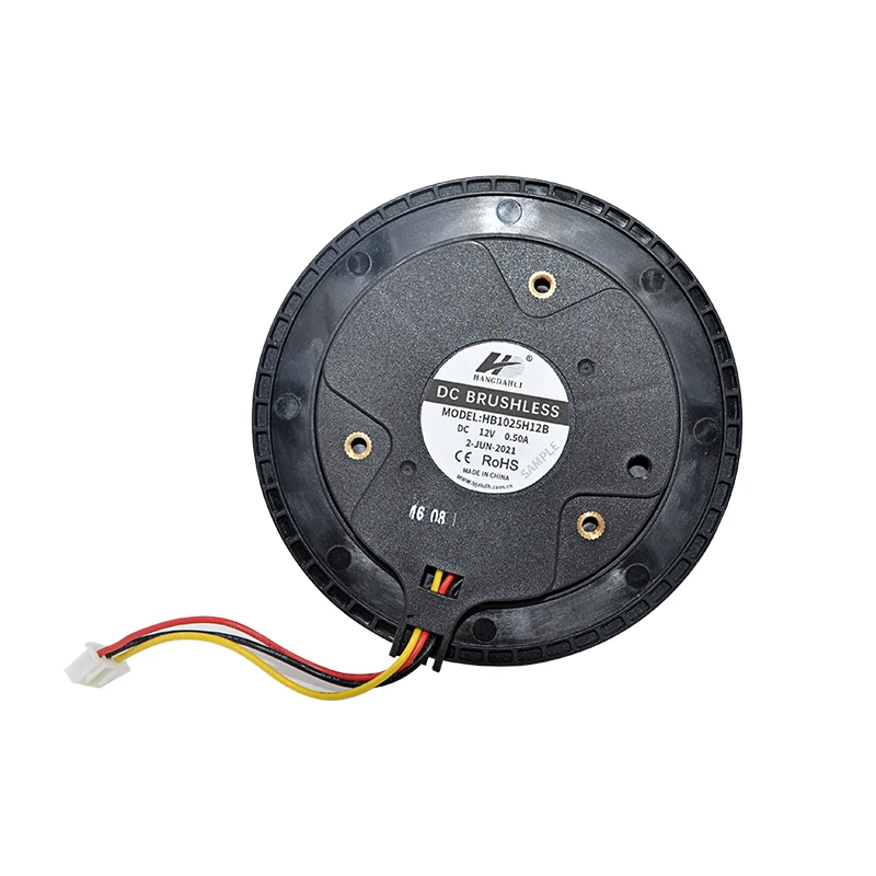 Hangdahui 12v dc fan blower centrifugal 10025 100x100x25mm centrifugal blower fan dc24v silent 12v tangential blower