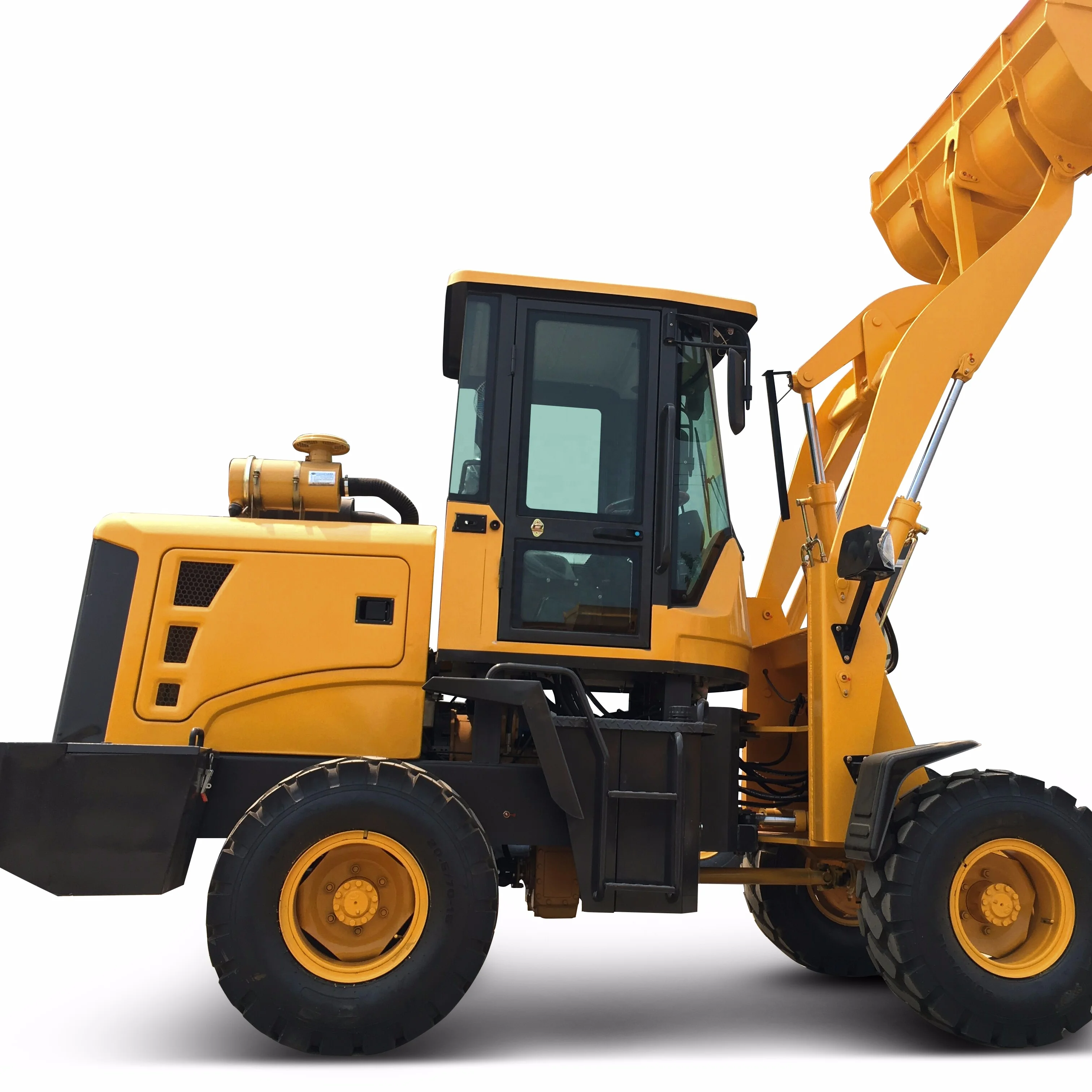 TS910 TS912 TS920 4wheel drive small wheel loader with different attachments for sales