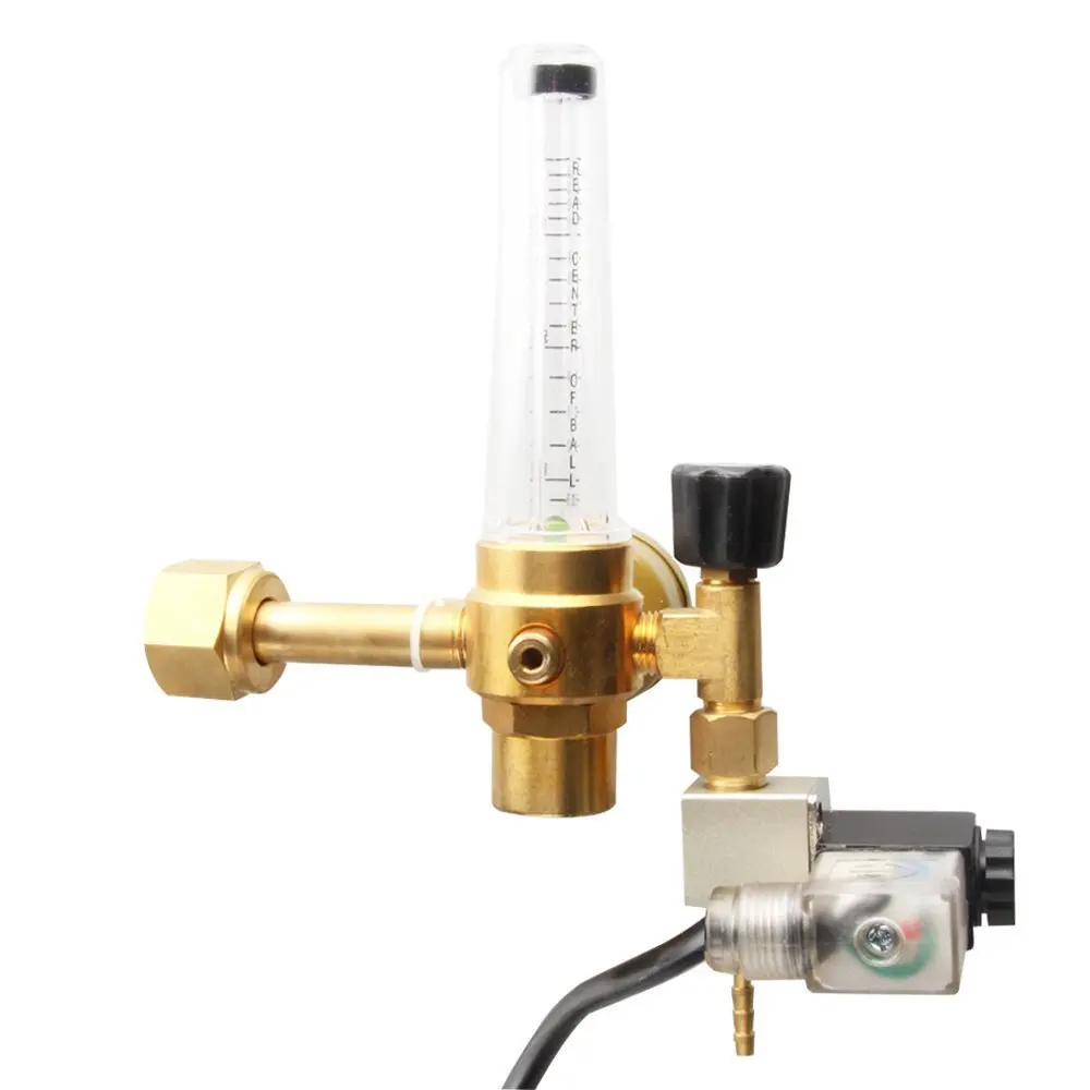 Hydroponics (Co2) Regulator Emitter System with Solenoid Valve Accurate and Easy to Adjust Flow