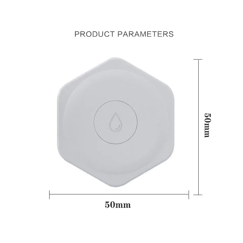 Remote Monitor Water Leak Detector Smart APP WiFi Water Sensor Alarm Water Monitor with replaceable battery