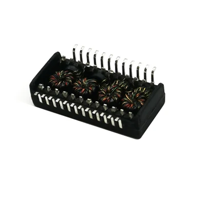 1000 Base-T Single Port SMD  Lan Transformer 24Pin