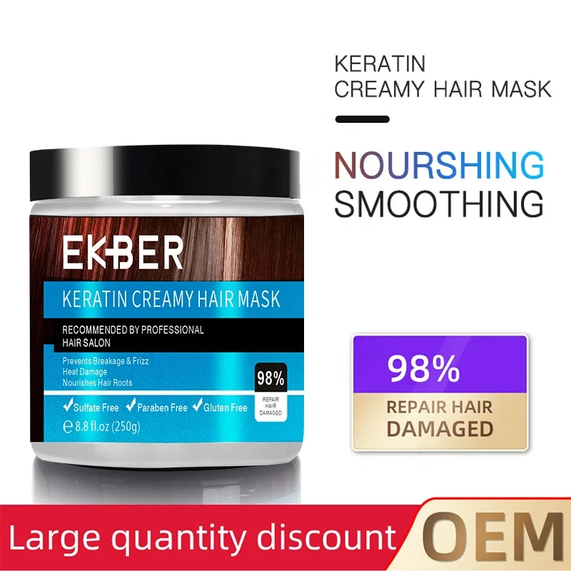 Customize Logo Low MOQ Hot Selling Keratin Treatment Hair Care Moisturizing Organic Hair Mask Private label Moroccan Hair Oil