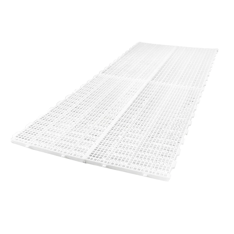 Easily Clean 1200*500*40mm Chicken Manure Leakage Dung Board Plastic Slat Floor For Chicken Goat Farm In Pakistan