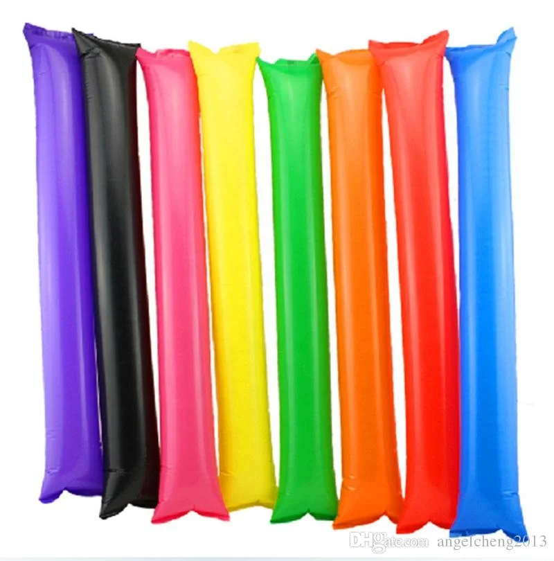 Wholesale Custom Printed PE 0.08mm Cheering Sticker for Noise Maker