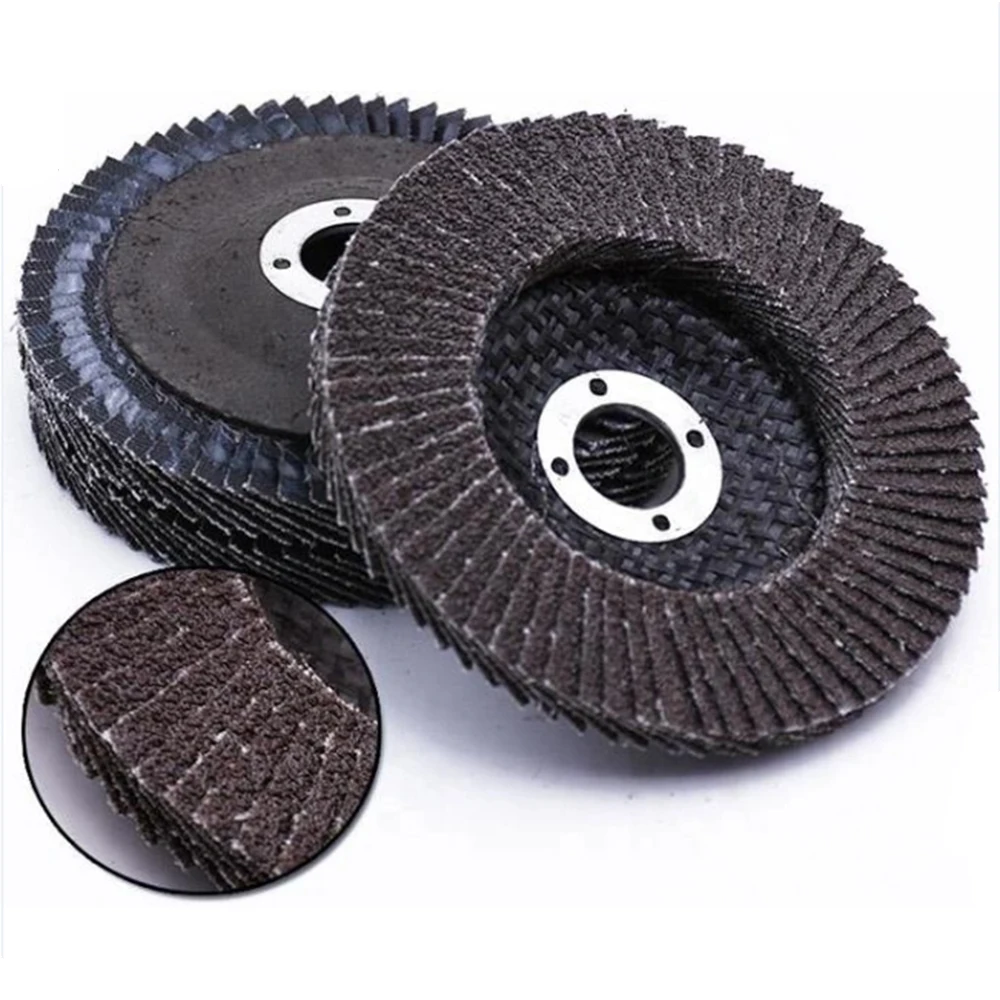 Saclion High Density Aluminum Oxide Flap Discs for Metal and Wood Grinding