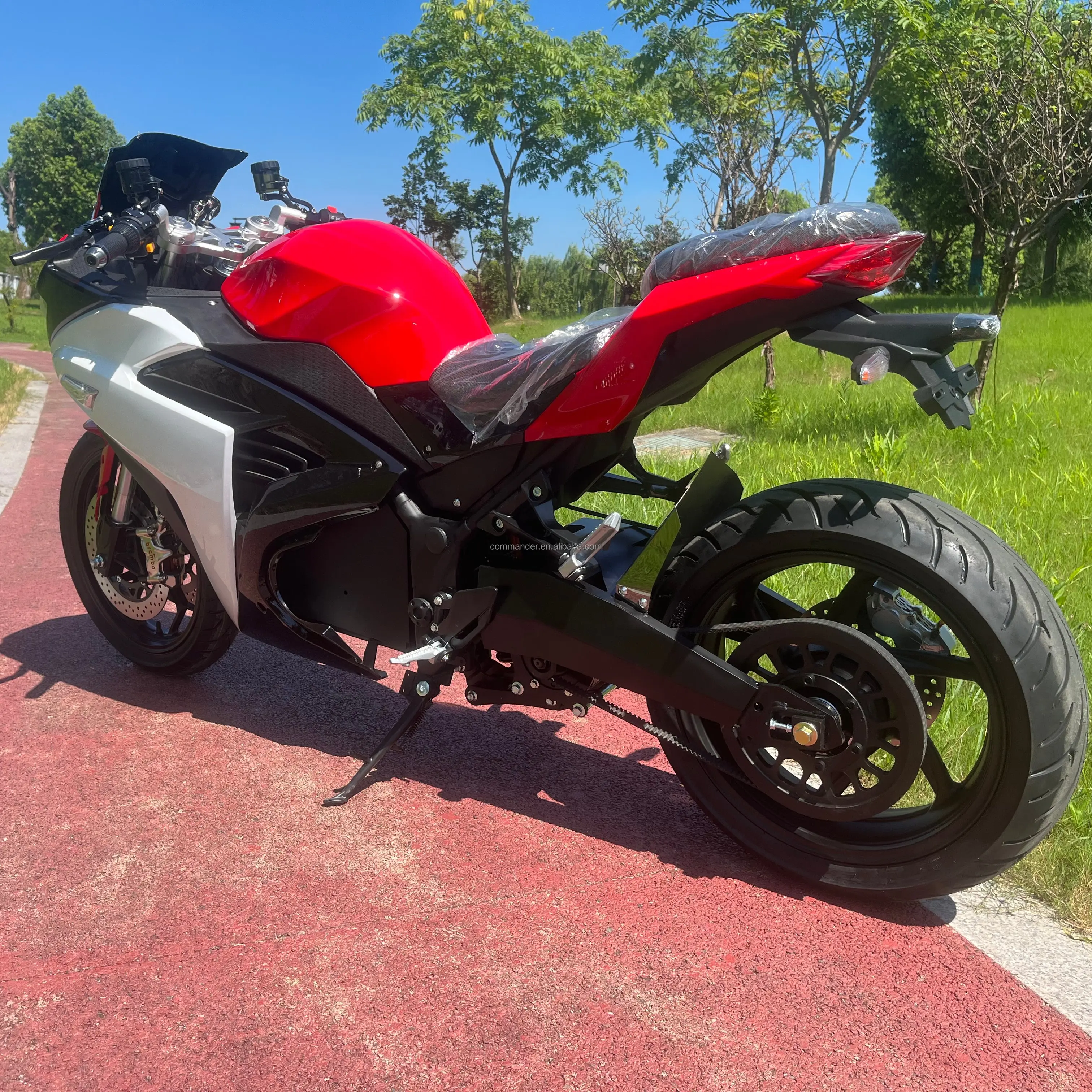 8000W 72V 80AH Lithium Battery Moto Eletrica Racing Electric Motorcycles with 100KM/H and 150KMS Range