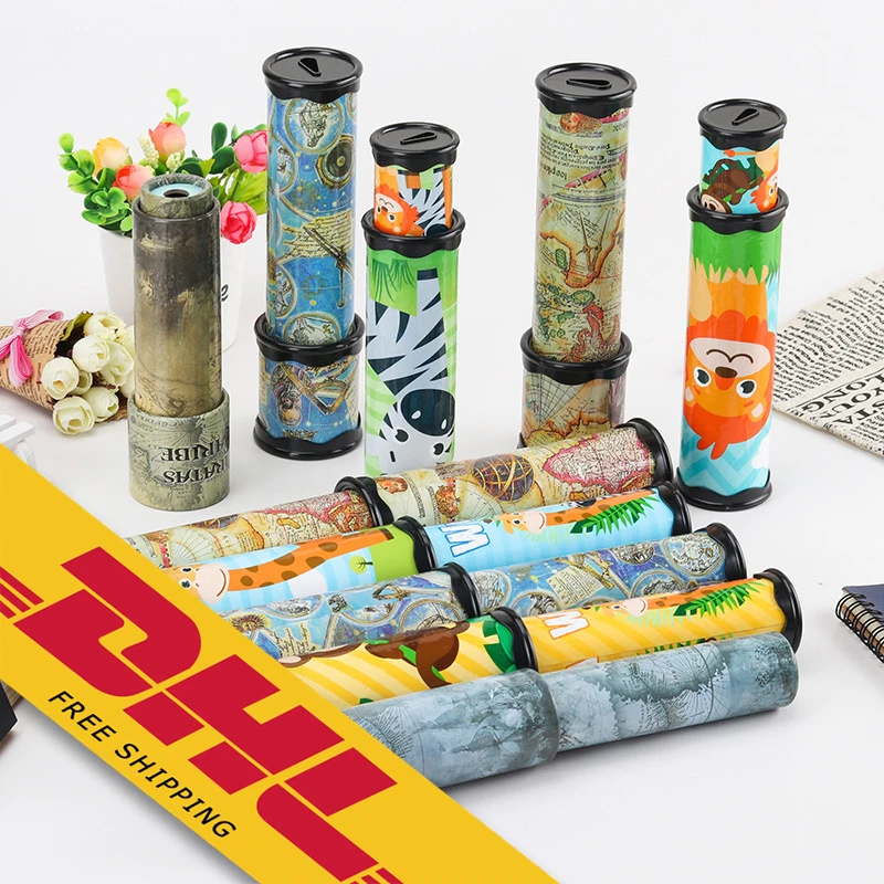 Scalable Rotation Kaleidoscope Magic Changeful Adjustable Fancy Colored World Toys For Children Autism Kid Puzzle Toy