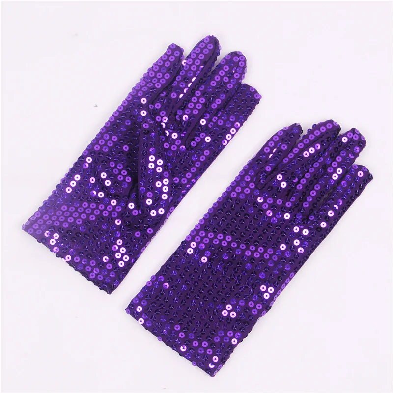  Environmental protection of sequined glove embroidered cloth adult male woman general factory store multi-color spot supply
