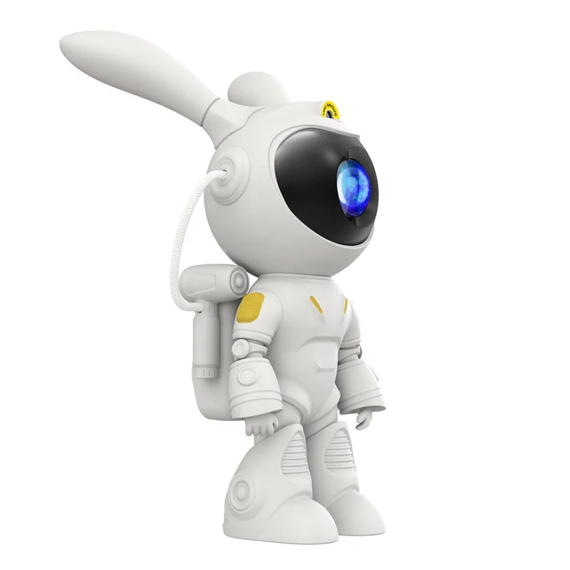Lonvel New Product Bunny-shaped Space Rabbit Projector Real Astronau Galax Projector Lamp Spaceman Star Projector Night Light