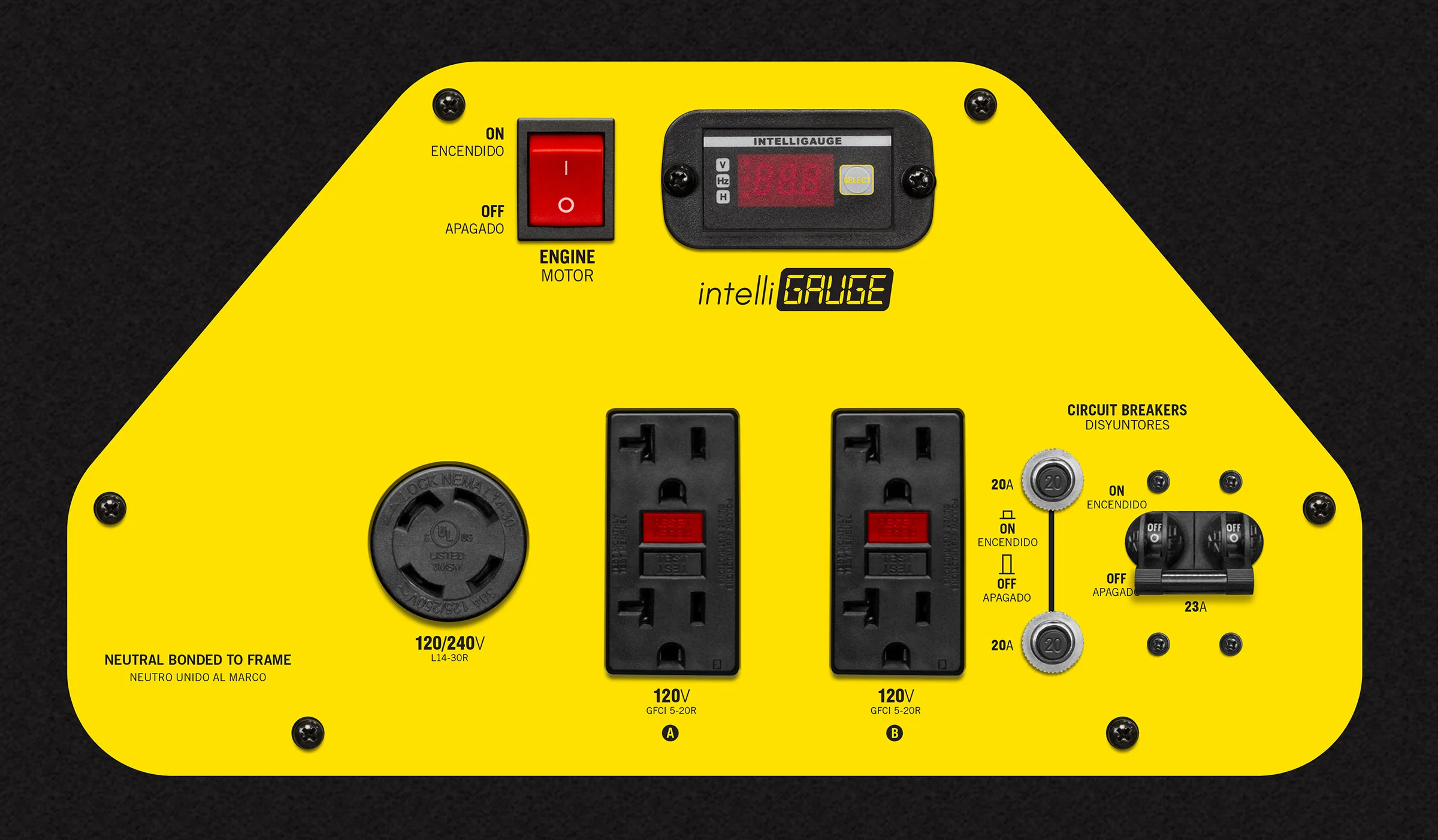 CHAMPION power generator 5000w LPG gasoline portable generator