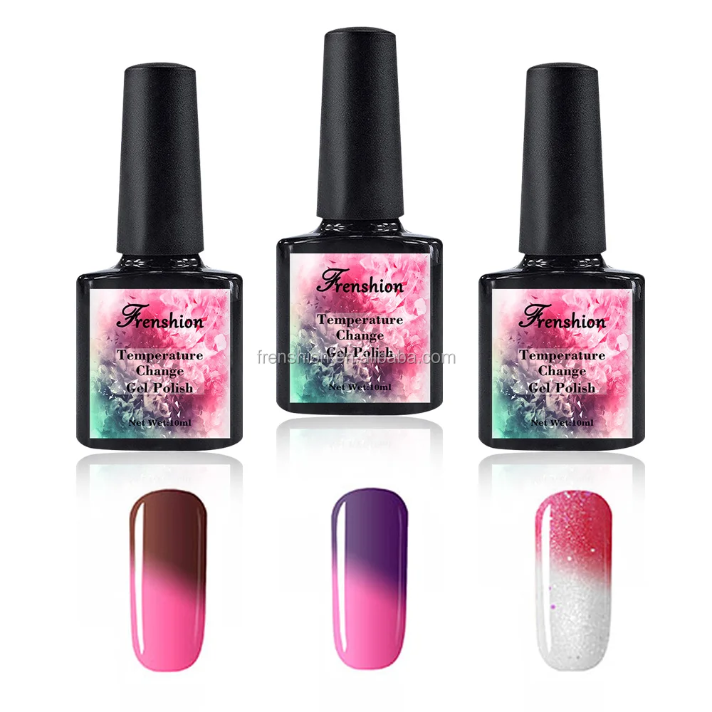 2022 Year High Quality  Hot Selling Temperature Color Changing Easy Soak Off Liquid UV Gel Polish