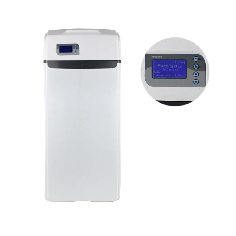 House faucet water soft filter machine easy to control with regenerate ion exchange resin