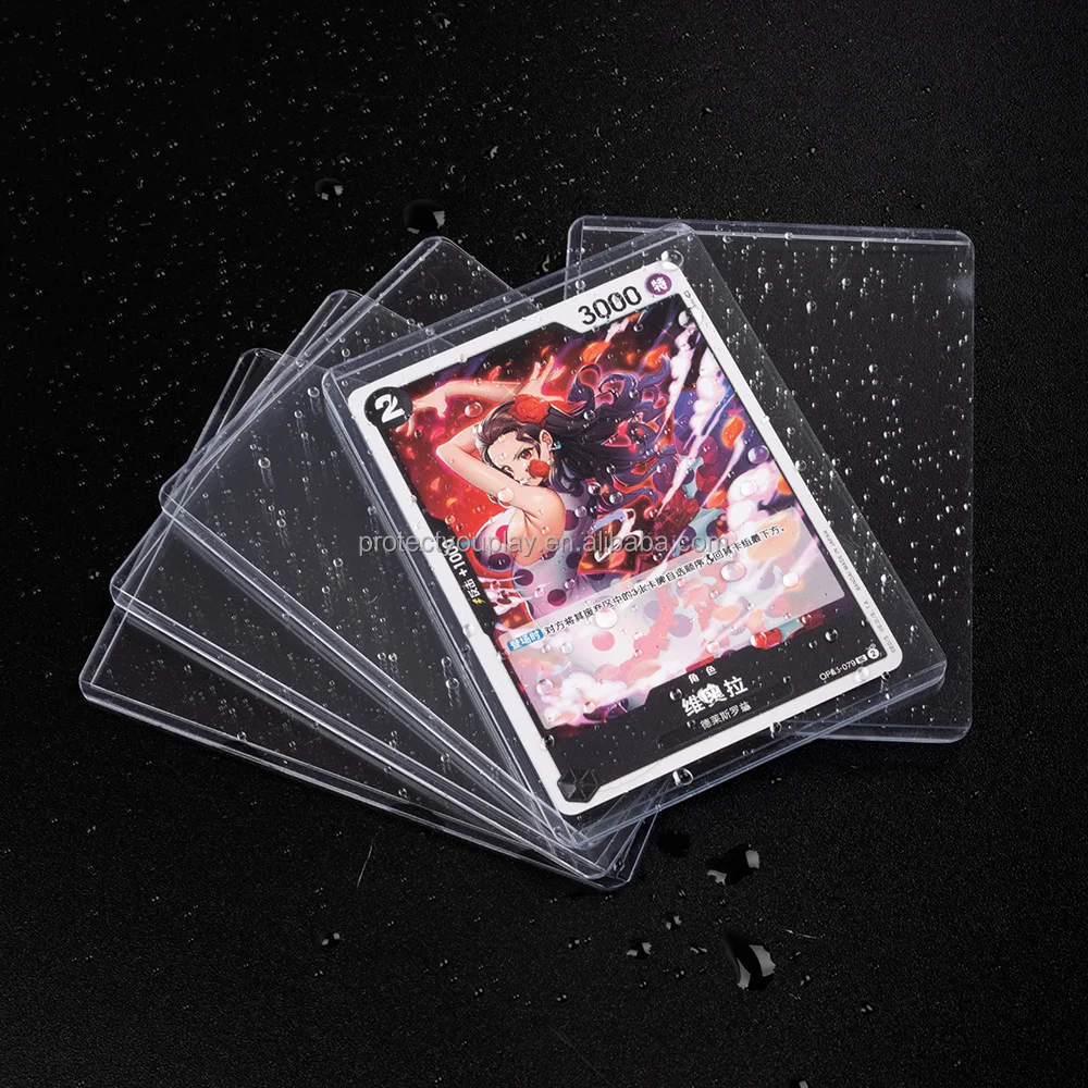 3x4 Side Loading Rigid Card Loader For PTCG Trading Cards