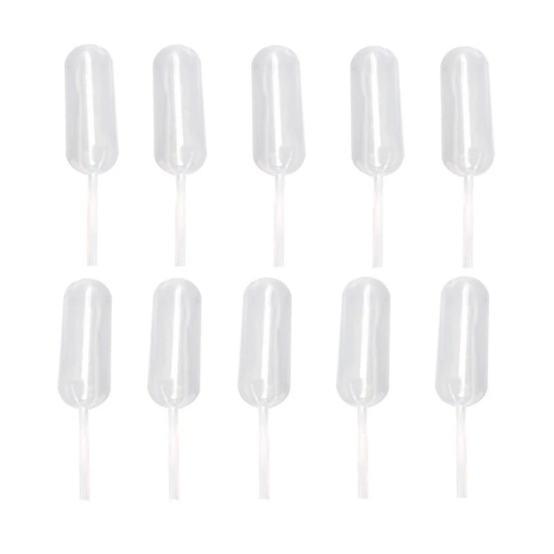 4 ml Pipette Mini Plastic Dropper Disposable Plastic Straw Cake Ice Cream Cream Injection Straw