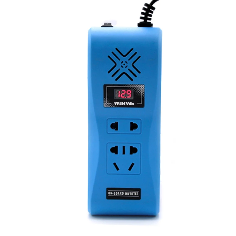 solar mini power 200w partol cup shape power connection ac to dc220v car vehicle mounted intelligent inverter