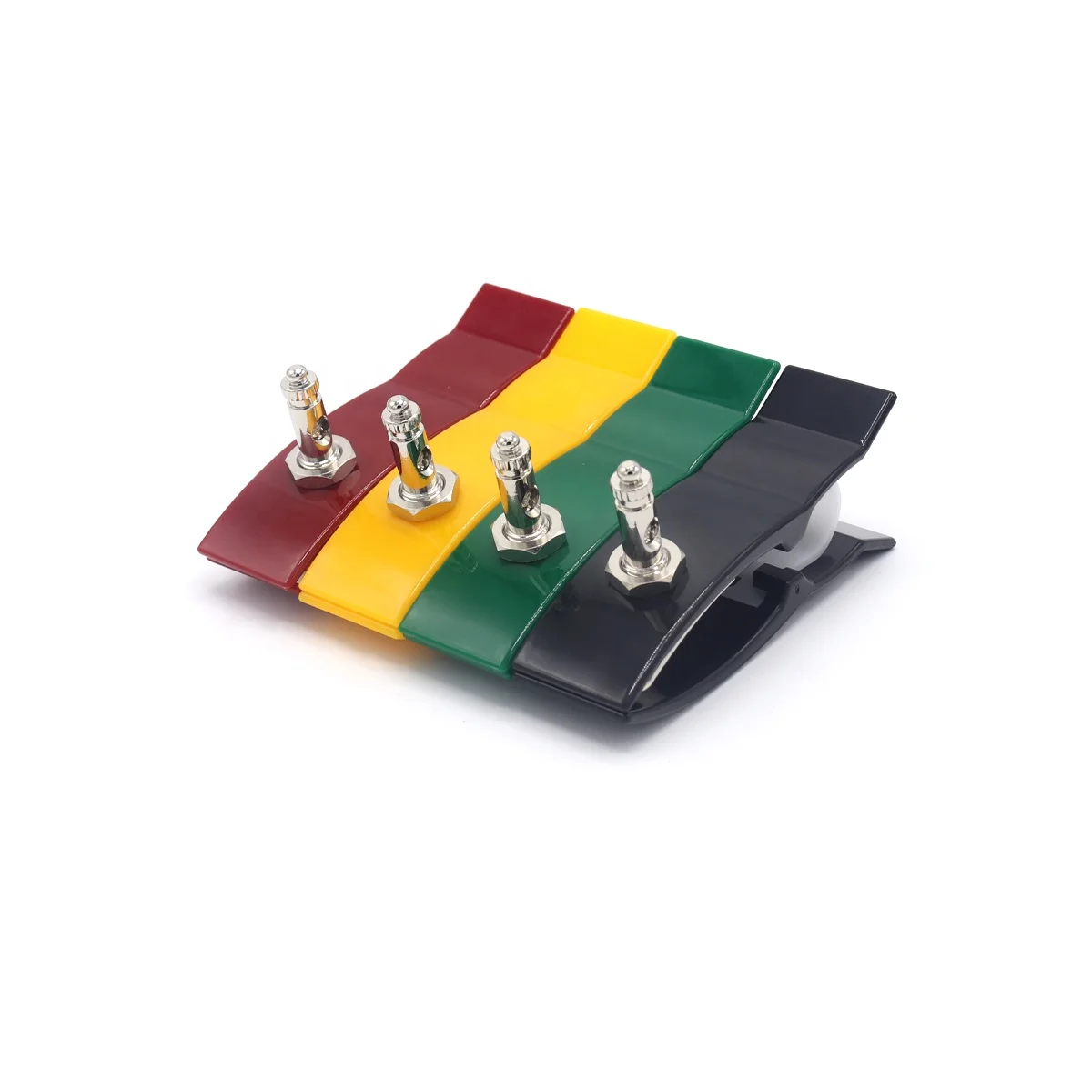 Pediatric limb clamps electrode with screw Multiple color Nickel 3 mm/4mm