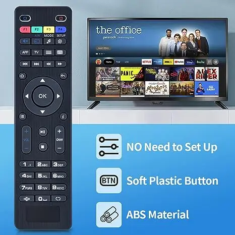 Replacement MAG254 Remote Control Use For MAG IPTV Set-Top OTT TV Box Fit For Mag 250 254 255 256 257 261 270 275 349 350 351 35