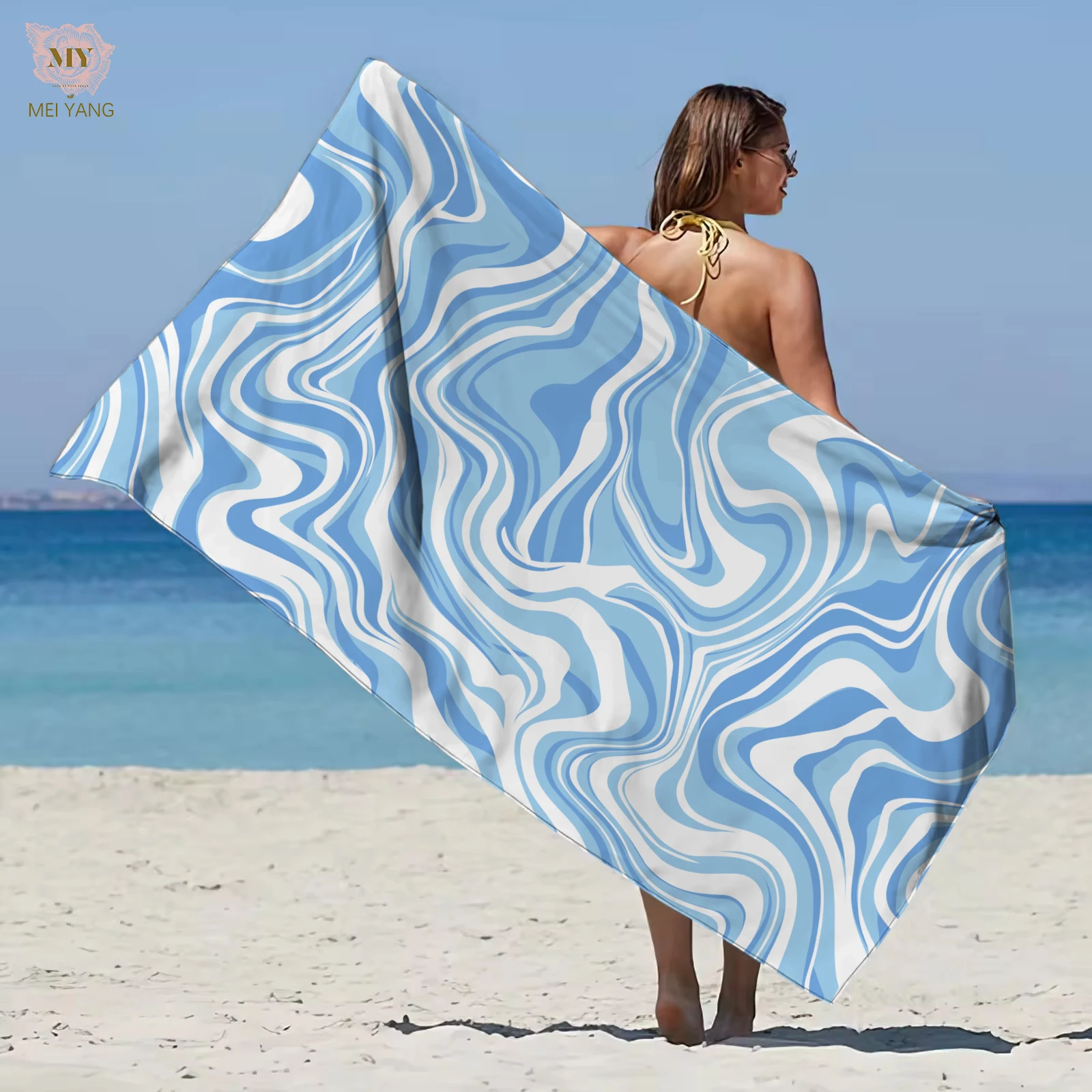 Microfibre Beach Towel Extra Large Quick Dry Beach Towels Sand Free Lightweight Bath Towel