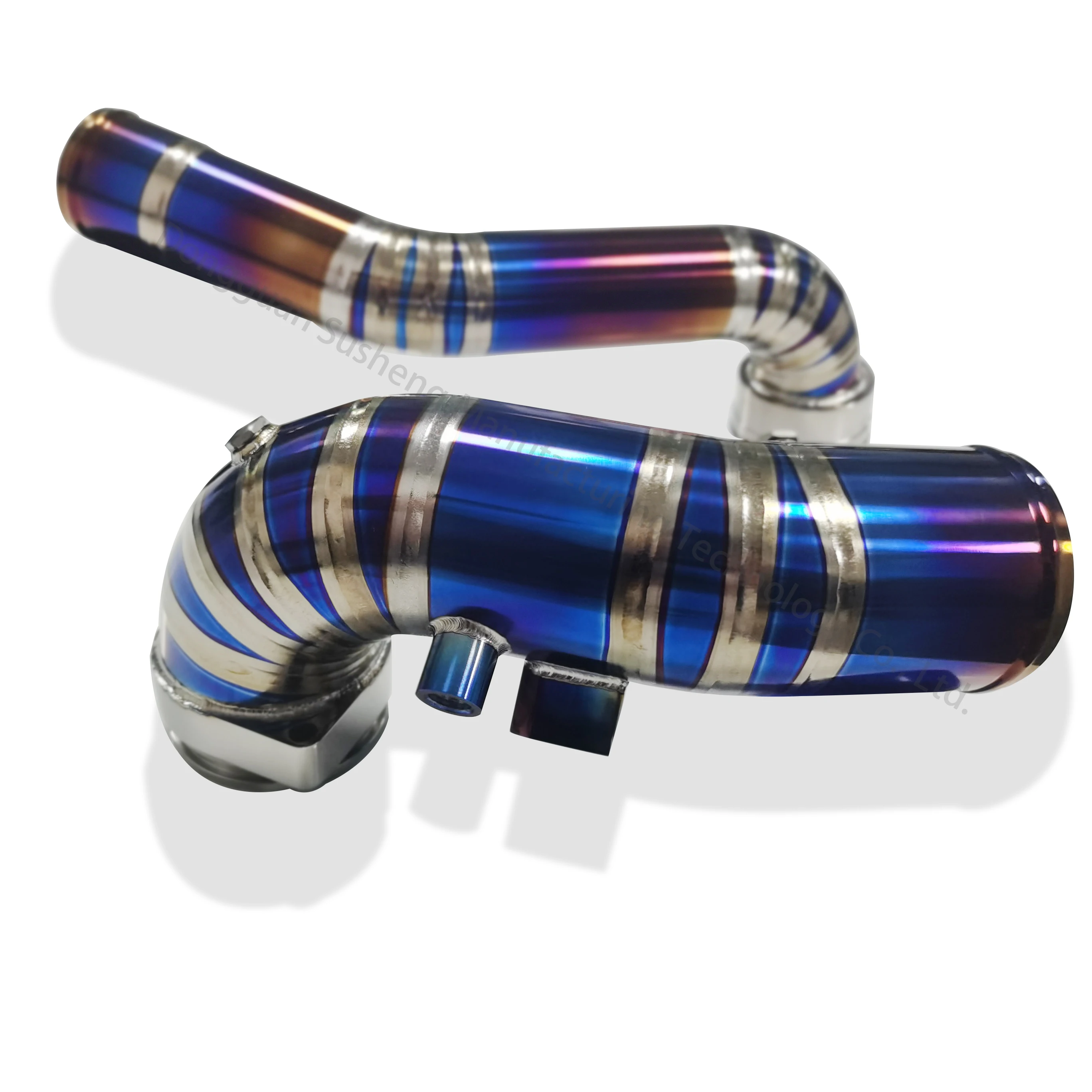 high Tit*nium auto performance  parts  power Air Intake Tu*bo&charge pipe of Supra A90 intakecooler  Tit*nium  air  in take pipe