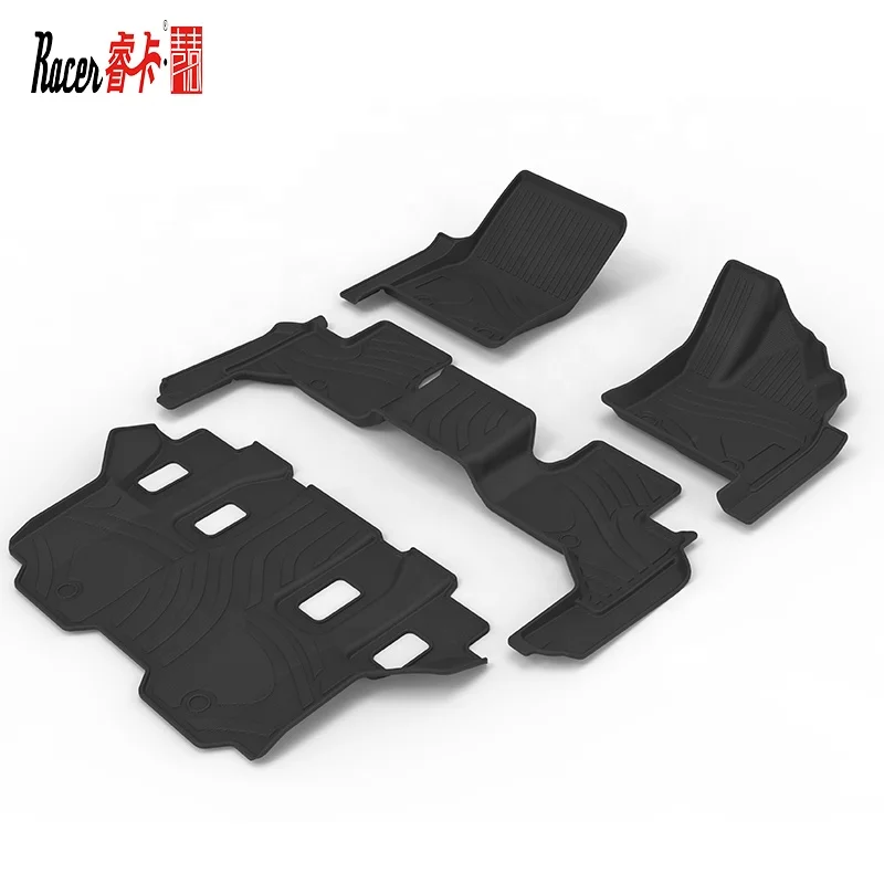5d автомобильные коврики 3d из ТПЭ для toyota land cruiser 300 RHD