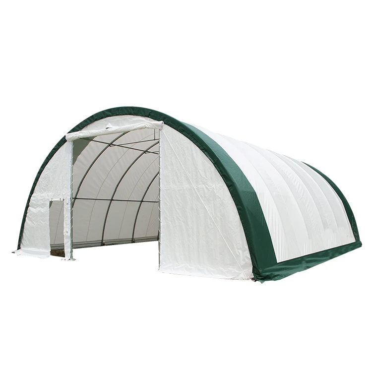 Портативная палатка для хранения 20 футов 30 футов большой навес Водонепроницаемый двойной навес для автомобиля двойная гаражная палатка для продажи