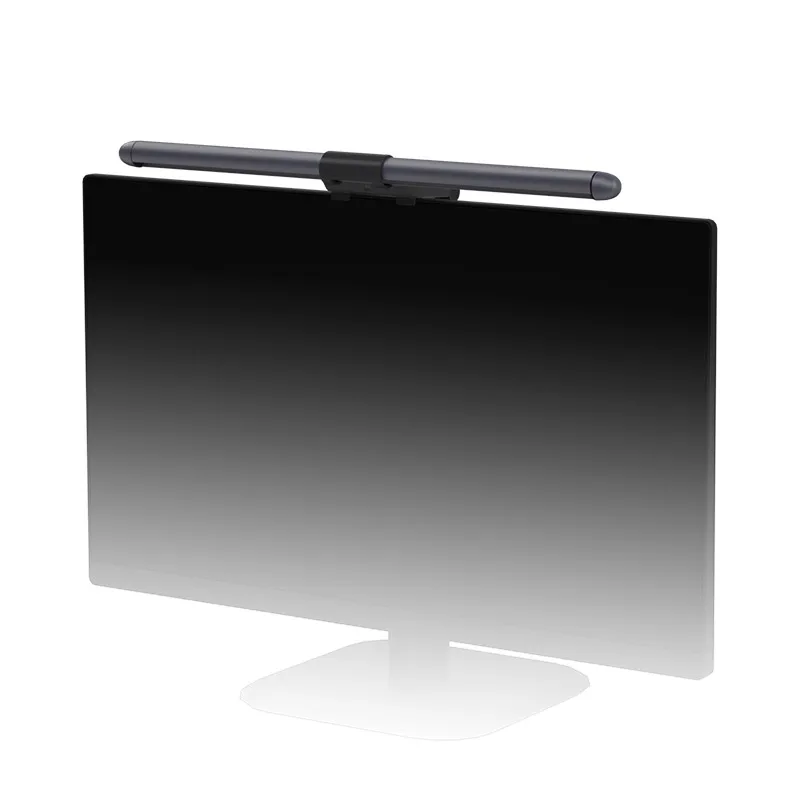 Bandary usb светодиодные настольные лампы с регулируемой яркостью монитора держателя прокладки СИД настольная лампа света сенсорный экран световая панель пультом дистанционного управления