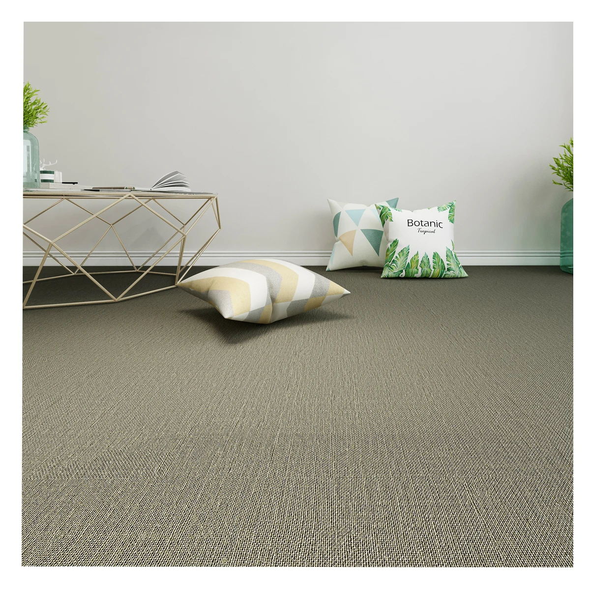 Factory direct supply  7mm waterproof pvc vinyl marble spc flooring