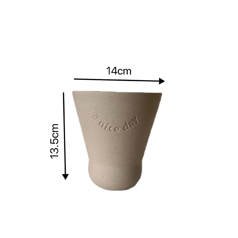 Ready Stock New Shape Indoor Flower Pots & Planters Small Decorative Ceramic Flower Pots