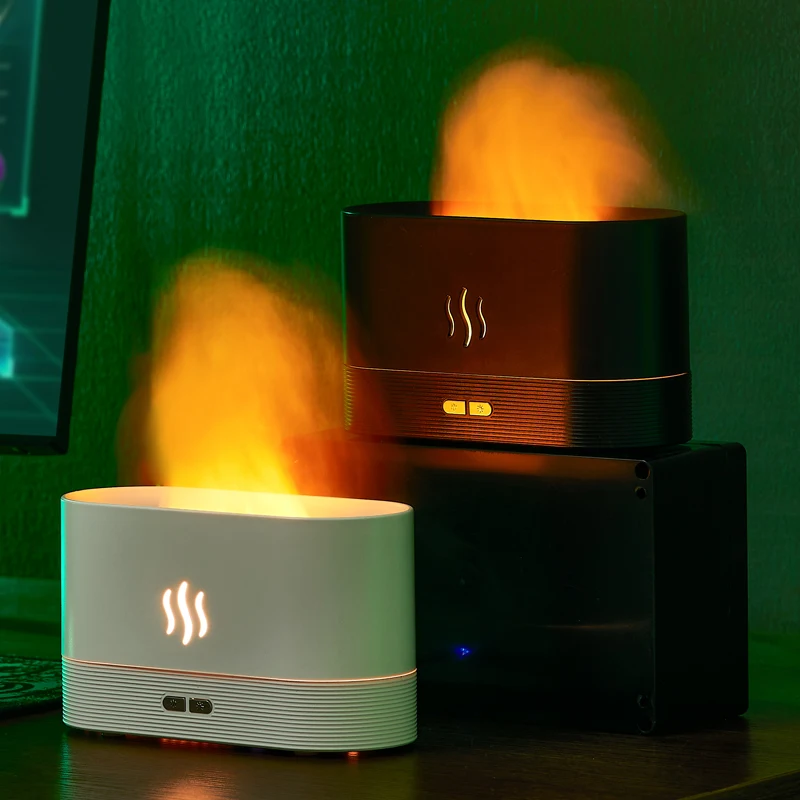 Супер сильный портативный 180 мл огненный увлажнитель воздуха аромадиффузор для домашнего офиса и украшения