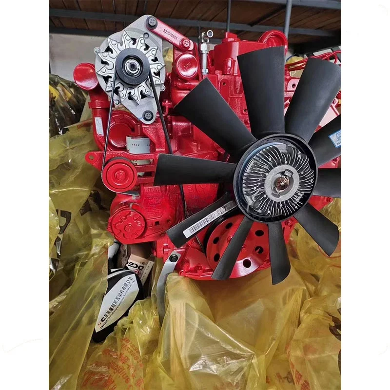 excavator 4 cylinder 4BT diesel engine motor for cummins