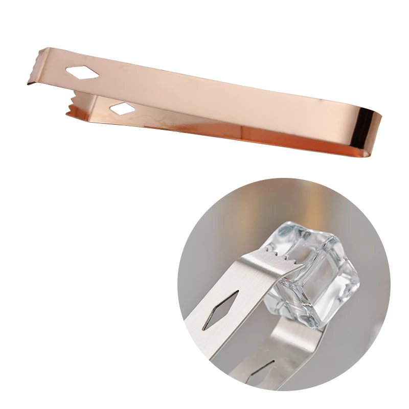 Stainless steel ice clamp restaurant food clip ice cube clamp multifunctional ice clamp