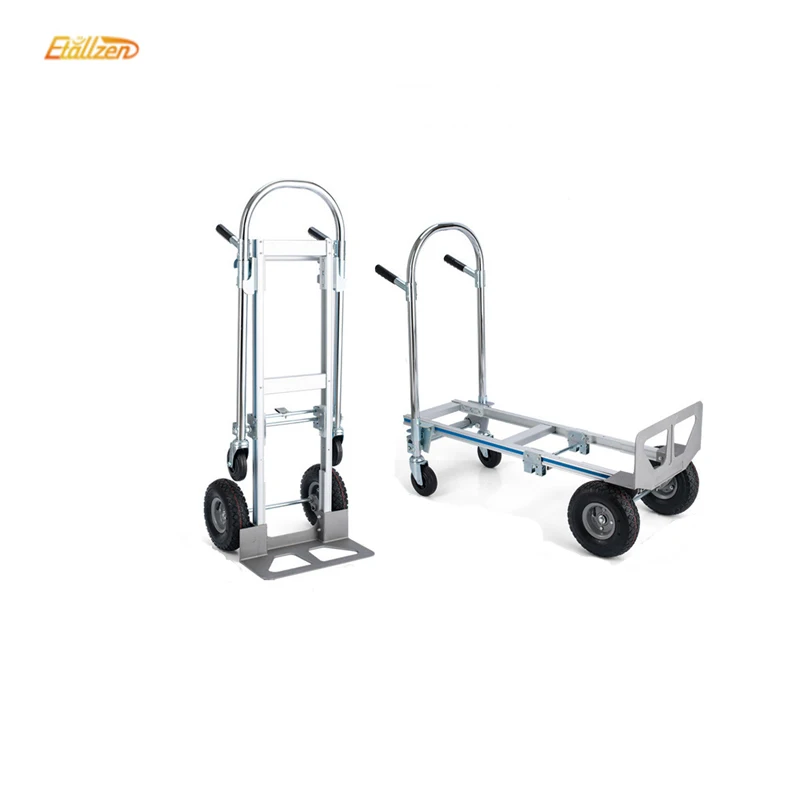 3 In 1 Aluminum Metal Foldable Multi-Function Platform Cart With Ce Certification