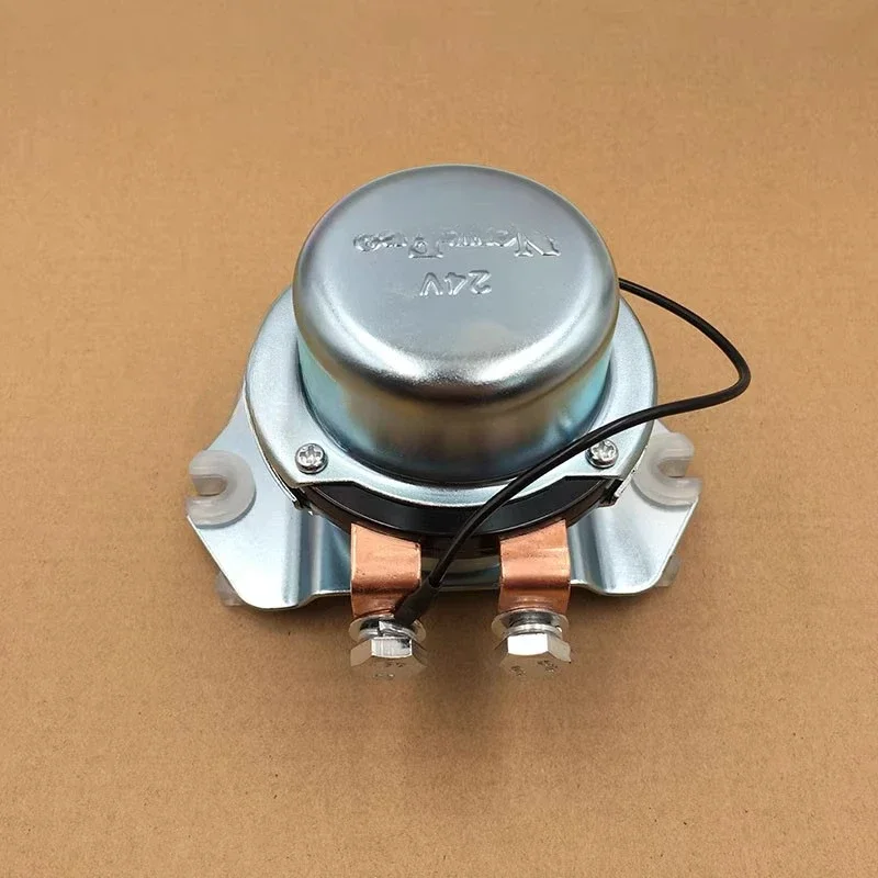 Excavator Parts Solenoid Valve Battery Relay Universal Power Switch 12v 24v For Doosan Komatsu Caterpillar Hitachi Kobelco